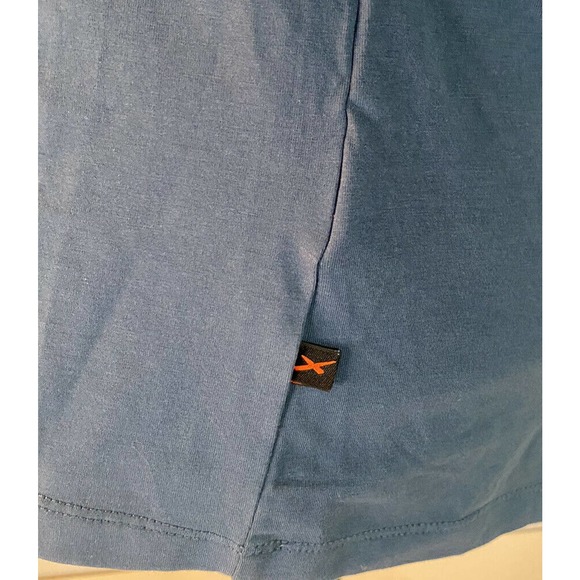 Can-am Womens v neck pocket t shirt blue size Medium New NWT. U2 - Picture 7 of 9